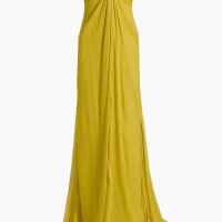 Oscar de la Renta  Strapless Chiffon Gown | New York 🇺🇸