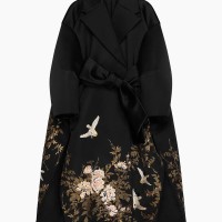 Givenchy Coat in Satin with Floral Embroideries | New York 🇺🇸