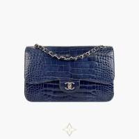 Chanel Alligator Timeless Jumbo Blue SHW | Helsinki 🇫🇮
