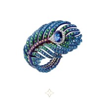 BOUCHERON PLUME DE PAON RING TITANIUM | Amsterdam 🇳🇱