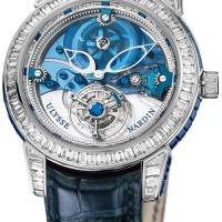 Ulysse Nardin 18k Royal Blue Tourillon #21 w/ Diamond Dial and Bezel | NY 🇺🇸