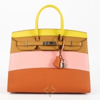 Hermès Birkin 35 Sunrise Rainbow Epsom PHW | Antwerpen 🇧🇪