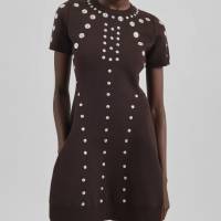 COPERNI SNAP BABYDOLL DRESS - BROWN | Paris 🇫🇷