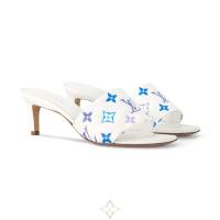 LOUIS VUITTON Revival Mule Monogram Debossed Lamb Leather | Paris 🇫🇷