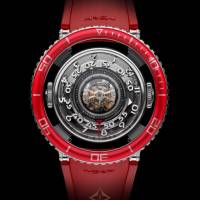 MB&F HOROLOGICAL MACHINE N°7 PLATINUM RED L.E 1 of 25 for Sale | Paris 🇫🇷