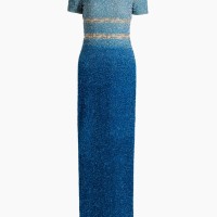 Pamella Roland Sequined Ombré Gown | NY 🇺🇸