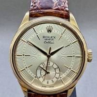 Rolex Cellini Dual Time Red gold for Sale | Copenhagen 🇩🇰