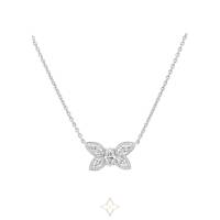 18K White Gold & Diamonds Pendant | Paris 🇫🇷