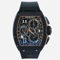 Richard Mille RM72-01 Black Ceramic with Rose Gold Sides | Dubai 🇦🇪