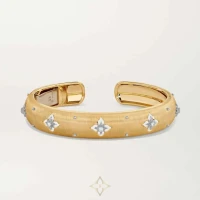 BUCCELLATI COLLECTION YELLOW GOLD MACRI CUFF BRACELET WITH DIAMONDS | Amsterdam 🇳🇱