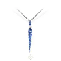 MERVEILLES ICICLE - SAPPHIRE SMALL PENDANT | Geneva 🇨🇭