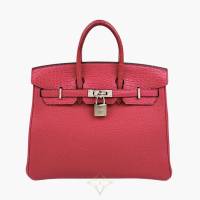 Hermès Birkin 25 Framboise Touch Togo Matt Alligator PHW | Helsinki 🇫🇮