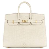 Hermès Birkin 25 Beton Matte Alligator Gold Hardware | London 🇬🇧