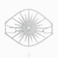 SOLEIL CUFF 18K White Gold & Diamonds | Paris 🇫🇷