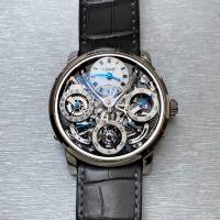 MB&F Legacy Machine 03.WL.B Perpetual in 18K White Gold | Geneva 🇨🇭