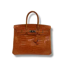 Hermès - Sac Birkin 35 Crocodile Porosus | Paris 🇫🇷