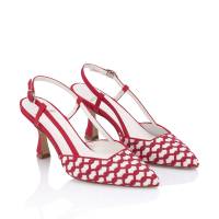 RED GATSBY HEELED SALON SHOES | Madrid 🇪🇸