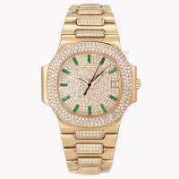 Patek Philippe Nautilus Ref. 3800/105 Yellow Gold with Pave Diamonds | New York 🇺🇸