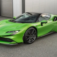 2023 FERRARI SF90 SPIDER Verde Kers - Atelier - Full Carbon | Woerden 🇳🇱