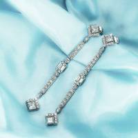Tiffany & Co. Platinum Diamond Drop Earrings | London 🇬🇧