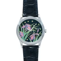 Patek Philippe Calatrava Cloisonné 'Iris & Night Fireflies' 5077P-087 | NY 🇺🇸