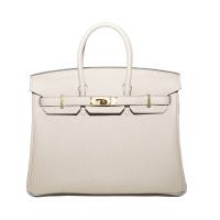 HERMÈS Birkin 25 in Beige & Gold Hardware | Porto 🇵🇹