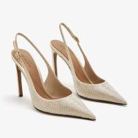 DOLCE&GABBANA  Devotion rhinestone-embellished slingback pumps | Dubai 🇦🇪