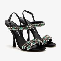 DOLCE&GABBANA Rhinestone-embellished sandals | Dubai 🇦🇪