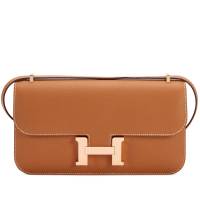 Hermès Gold Epsom Constance Elan Rose Gold Hardware, 2024 | CA 🇺🇸