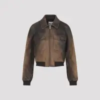 Miu Miu Brown Lamb Leather Jacket | Novara 🇮🇹