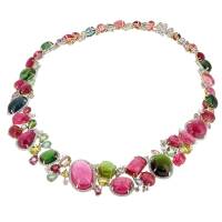 TOURMALINE & DIAMOND NECKLACE | Central 🇭🇰