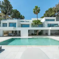 New Frontline Villa With Sea Access For Sale In Cala Vinyes | Calvin 🇪🇸