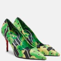 CHRISTIAN LOUBOUTIN Miss Z 80 Printed Satin Pumps | Munich 🇩🇪