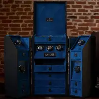 BOSPHORUS Watch Winder Trunk - Togo Black | Malatya 🇹🇷