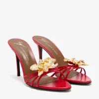 GIUSEPPE ZANOTTI  Clandestino 90 Embellished Mules | Dubai 🇦🇪