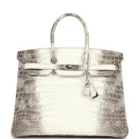Hermès Birkin 35 Himalaya Niloticus Crocodile Palladium Hardware | NY 🇺🇸