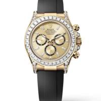 ROLEX COSMOGRAPH DAYTONA, YELLOW GOLD, CHAMPAGNE, DIAMOND SET | Dubai 🇦🇪