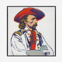 ANDY WARHOL General Custer, from Cowboys and Indians - 1986 | Paris 🇫🇷