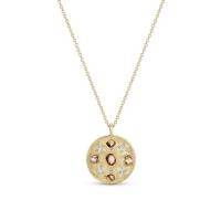 De Beers Talisman Small Medal 18K Yellow Gold & Diamond | CA 🇺🇸