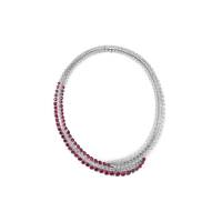 UNHEATED BURMA RUBY & DIAMOND NECKLACE | Central 🇭🇰