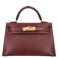HERMES Mini Kelly Sellier Box Rouge H | Zürich🇨🇭