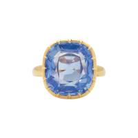 Jogani Gold and 10.78ct Ceylon Sapphire 'Dream' Ring | London 🇬🇧