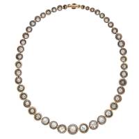 Victorian Diamond Riviere Necklace, Circa 1850 | London 🇬🇧