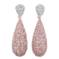 Salavetti Purplish Pink Diamond Earrings, 14.75 Carats | Louisiana 🇺🇸