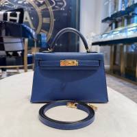 Hermès Deep Blue Mini Kelly Sellier 20 | FL 🇺🇸