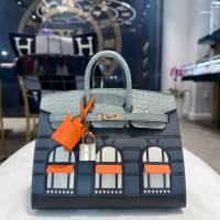 Hermès "Rainy Days" Faubourg Birkin 20 Gris Misty Matte Alligator Limited Edition | FL 🇺🇸