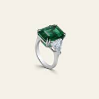 Zambian Emerald and Diamond Ring | FL 🇺🇸