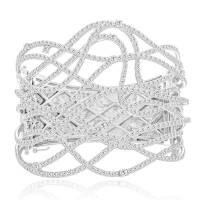 WHITE GOLD DIAMOND BANGLE | Dubai 🇦🇪