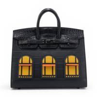 HERMÈS Limited Edition Birkin Faubourg 20 Noir Matte Alligator Madame Swift Z (2021) | Singapore 🇸🇬
