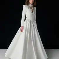 JOVITA Black Floor-Length Gown Dress | Istanbul 🇹🇷